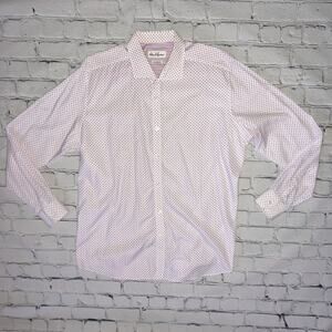 Robert Graham White Print Button Up Shirt